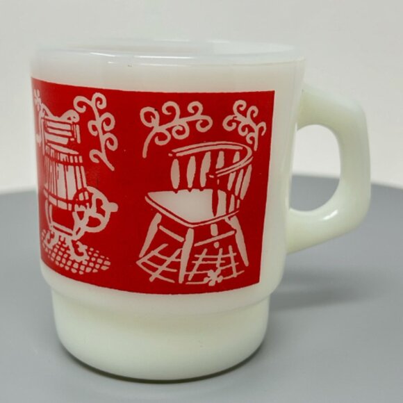 Vintage 1950's Anchor Hocking Mug - Picture 2 of 8